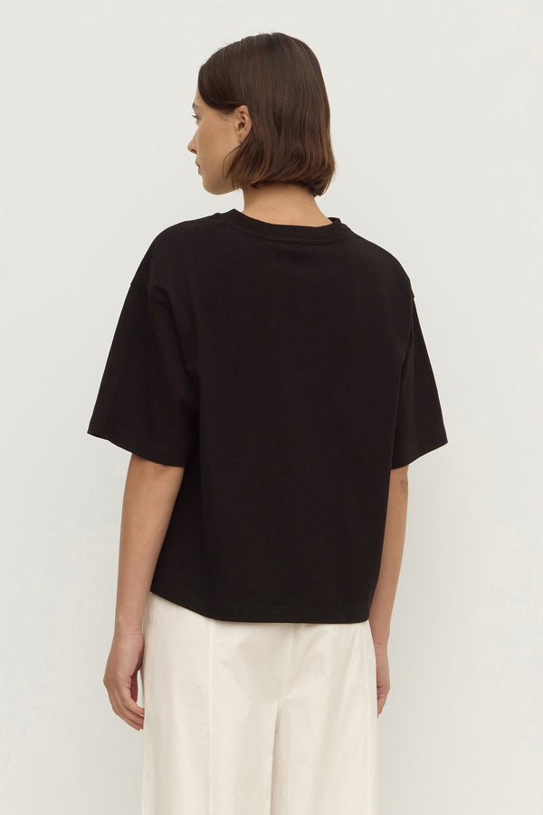 Ellie V Neck Oversized Tee