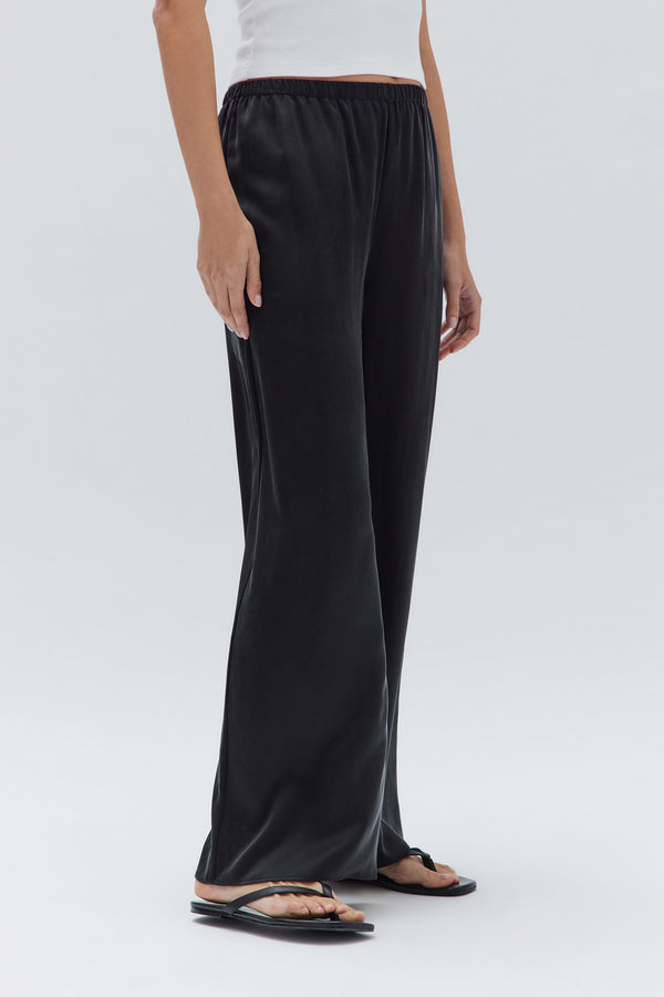Womens TOTEME black Silk Wide-Leg Trousers | Harrods # {CountryCode}