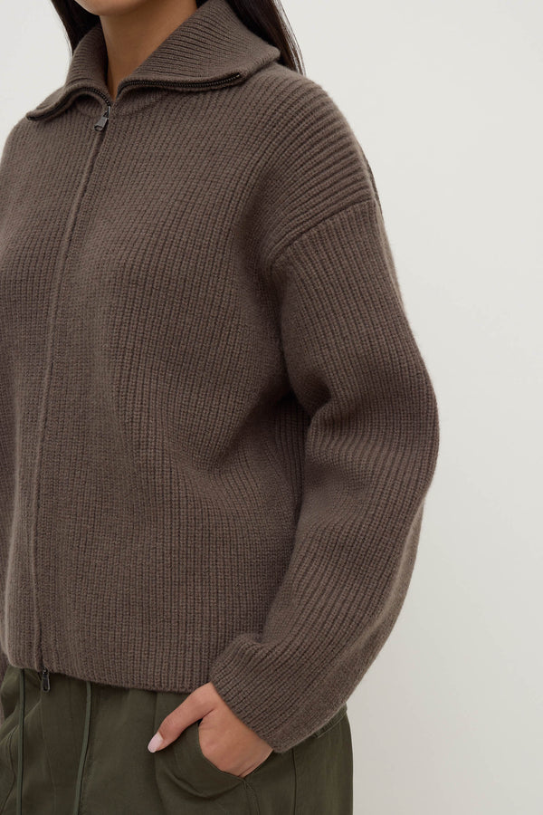 Esther_Zip_Through_Sweater_Bark_1108