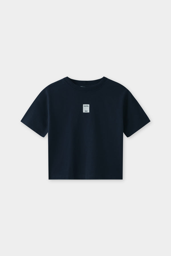 Kids Exhibit Patch Logo Tee