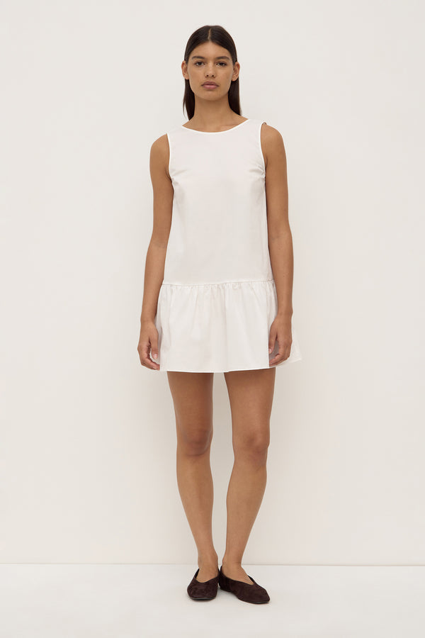 Fifi Mini Dress White-2