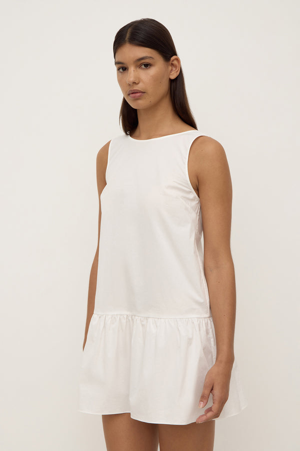 Fifi Mini Dress White-7