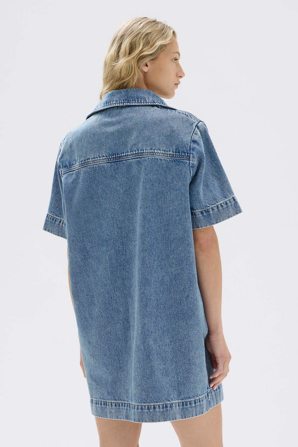 Genevieve Denim Mini Dress