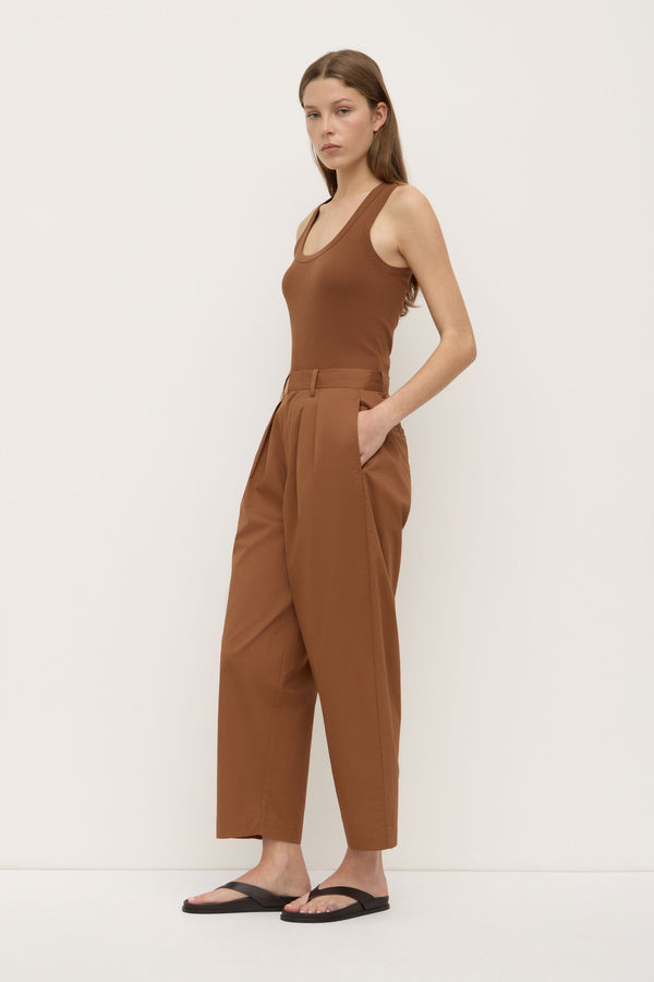 Re-Worn Womens Geno Poplin Pant