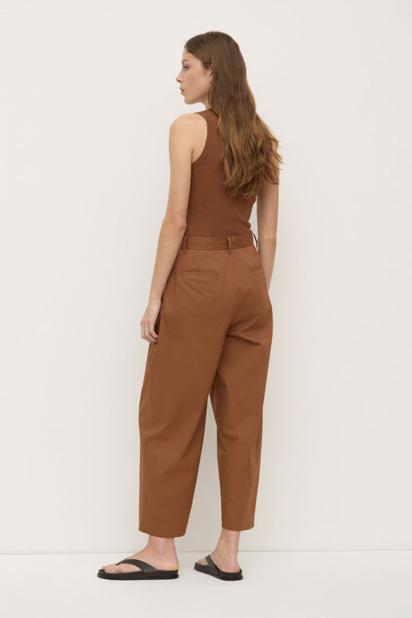 Re-Worn Womens Geno Poplin Pant