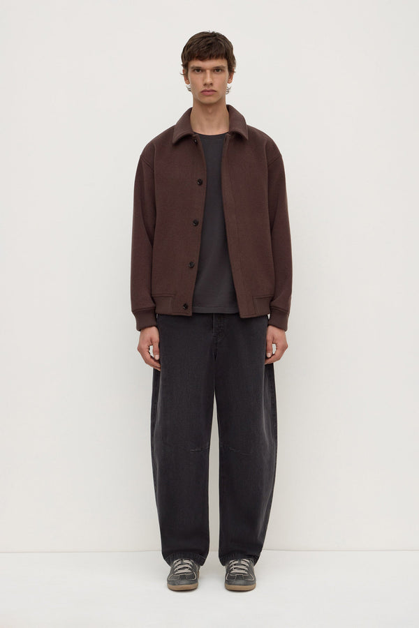 Re-Worn Harrington Wool Bomber Jacket