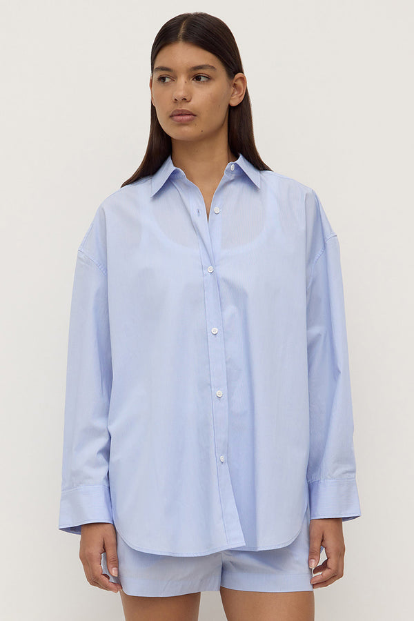 Re-Worn Havana Stripe Poplin Shirt