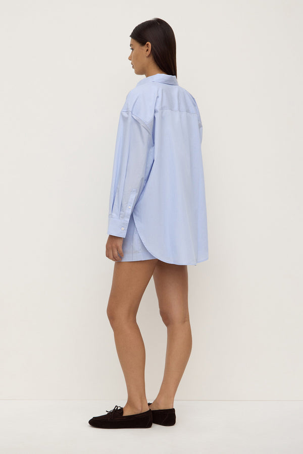 Re-Worn Havana Stripe Poplin Shirt
