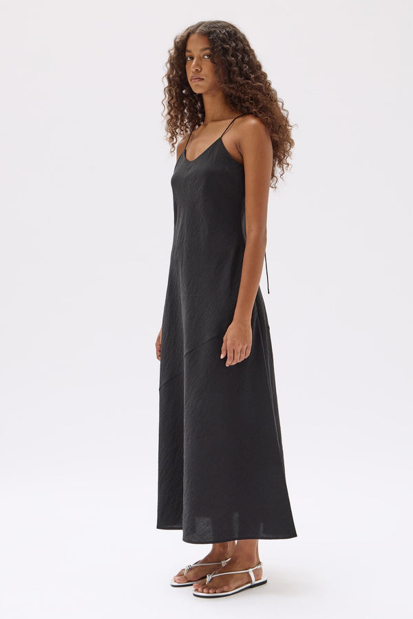 Heather Silk Blend Maxi Dress