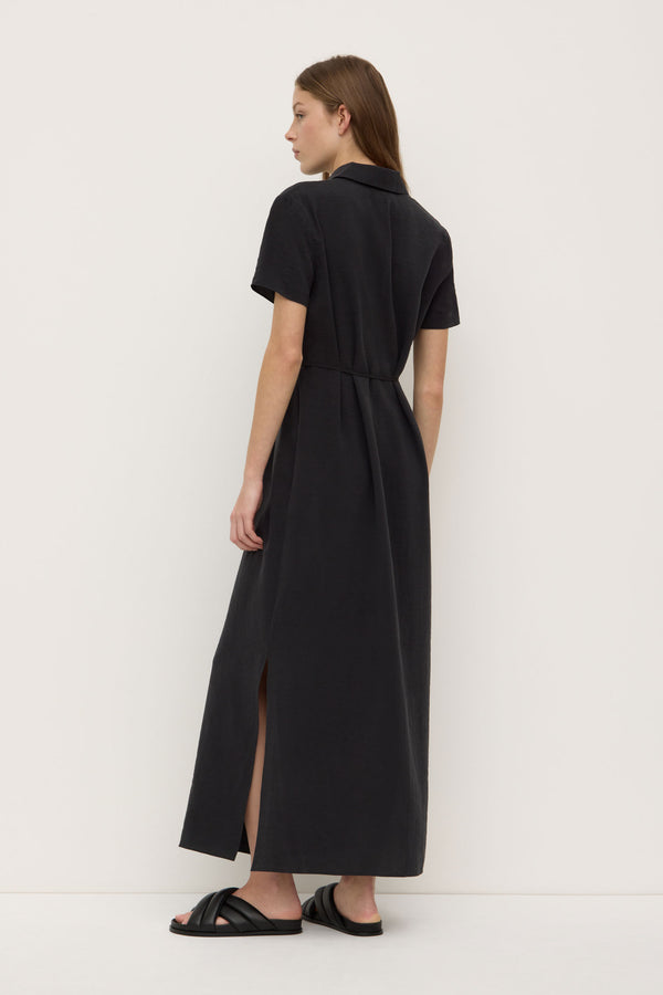 Heather_Silk_Blend_Shirt_Dress_Black_0408