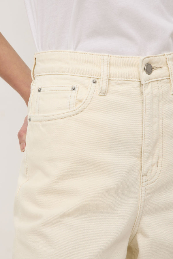 Re-Worn High Waist Straight Jean