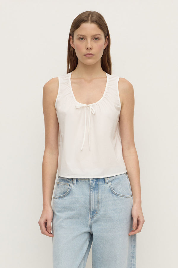 Holly Cotton Tie Top