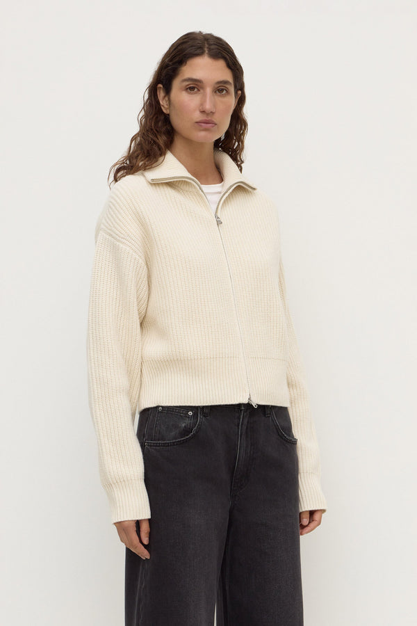 Re-Worn Kaia Wool Zip Sweater