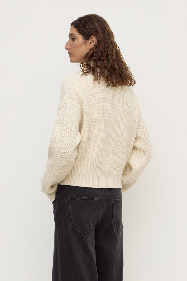 Re-Worn Kaia Wool Zip Sweater