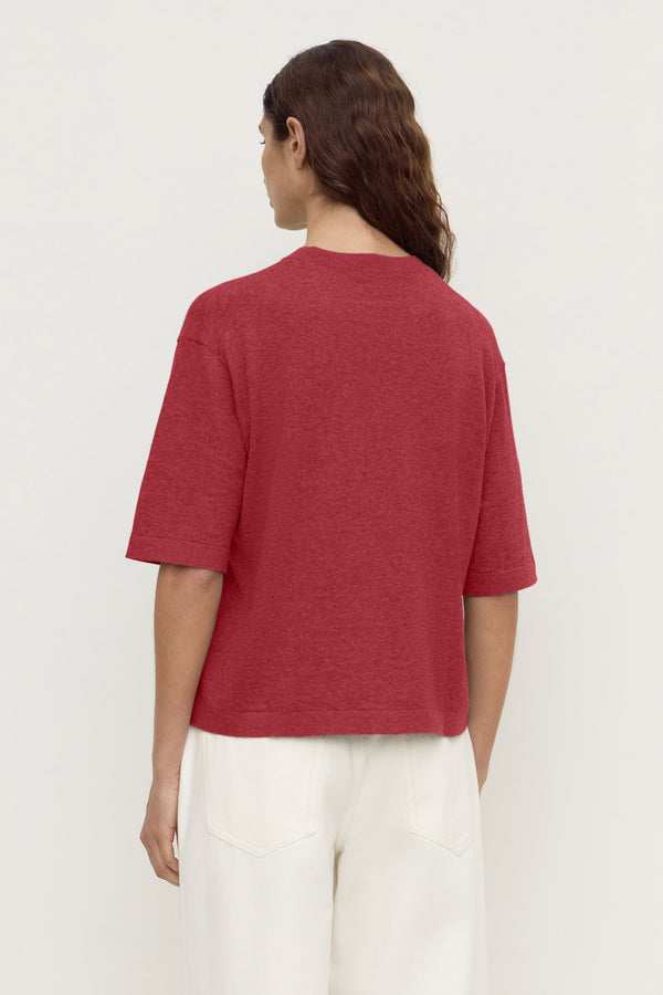 Kensy Cotton Cashmere Tee