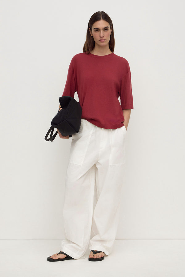 Kensy Cotton Cashmere Tee