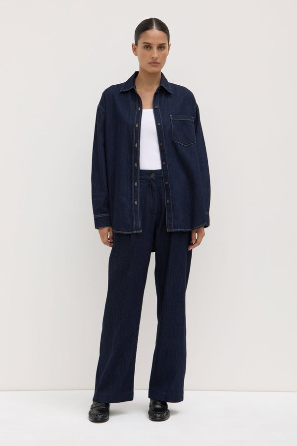 Re-Worn Kiera Recycled Denim Shirt