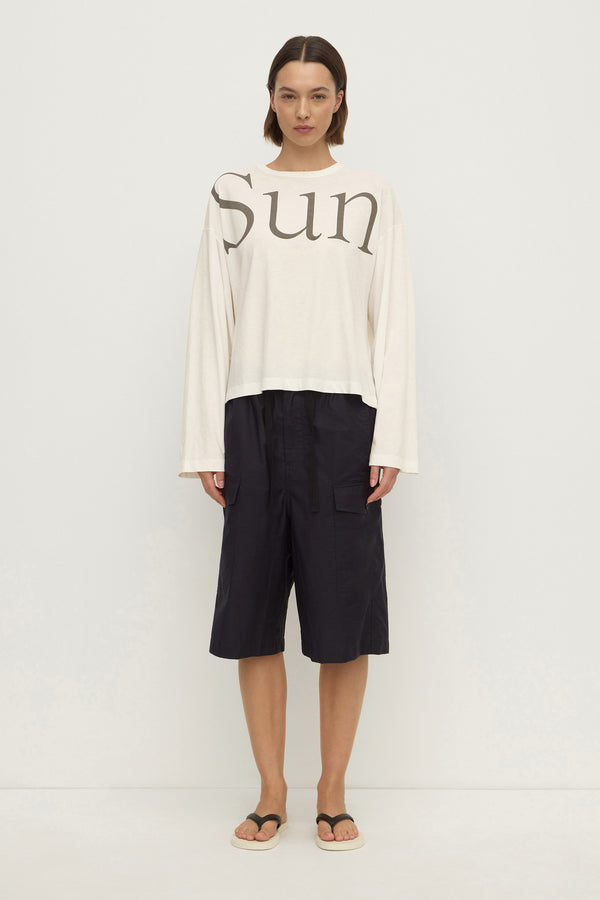 Kira Cotton Hemp Sun Long Sleeve Tee