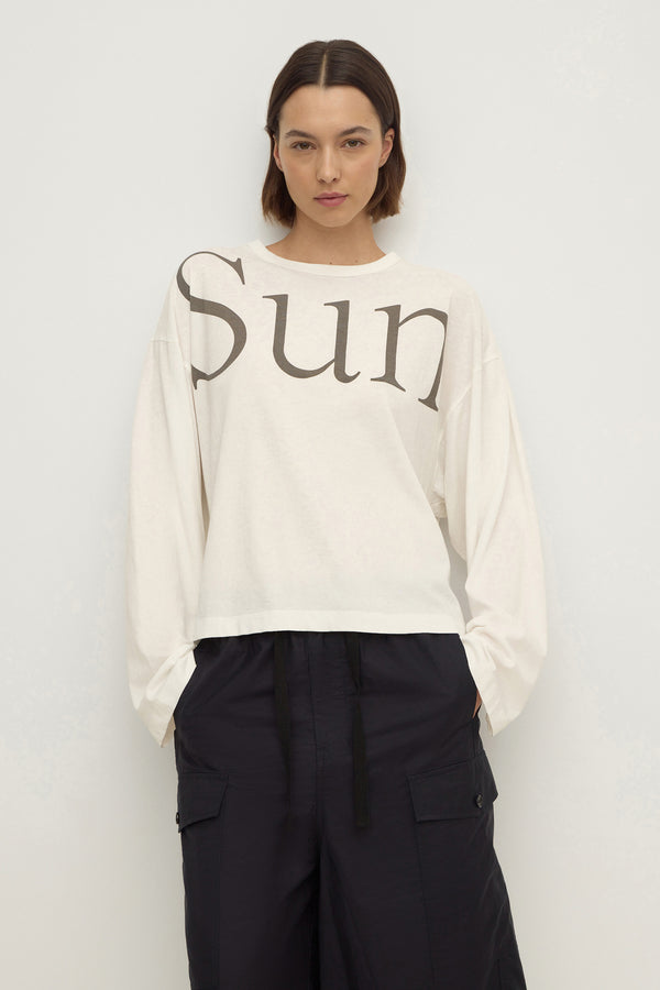Kira Cotton Hemp Sun Long Sleeve Tee