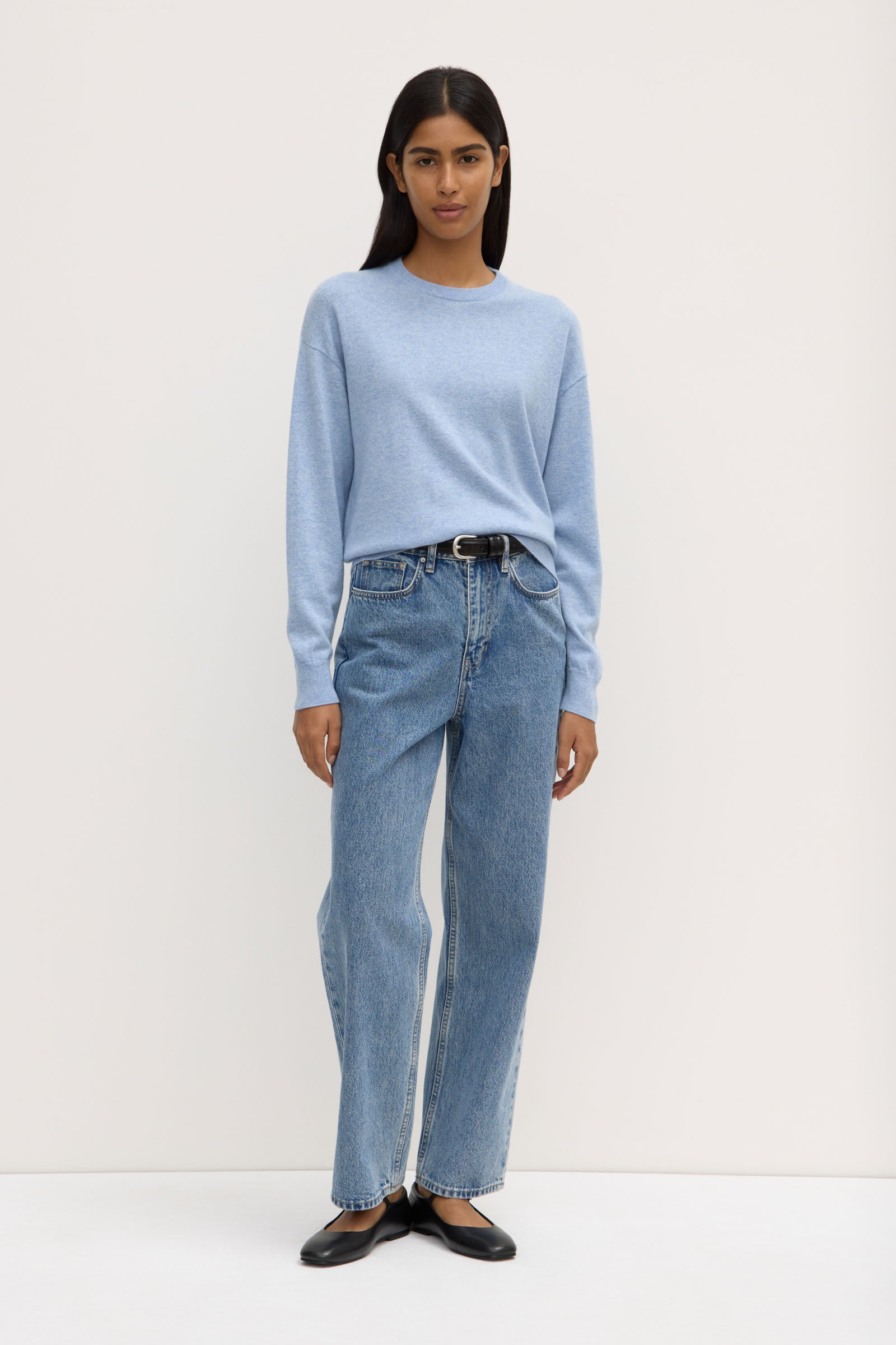 Womens Lara Cashmere Knit Ultramarine | Assembly Label