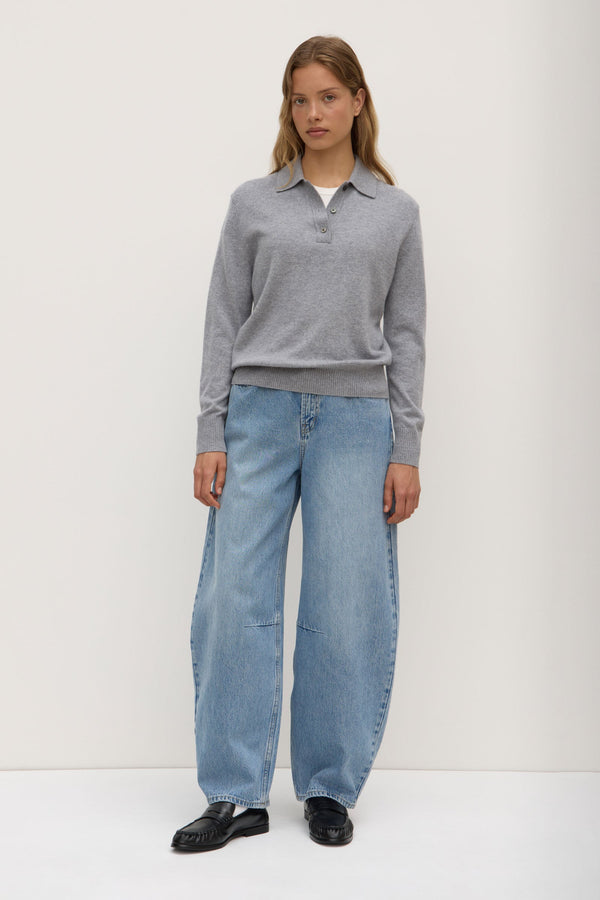 Re-Worn Lara Cashmere Knit Polo