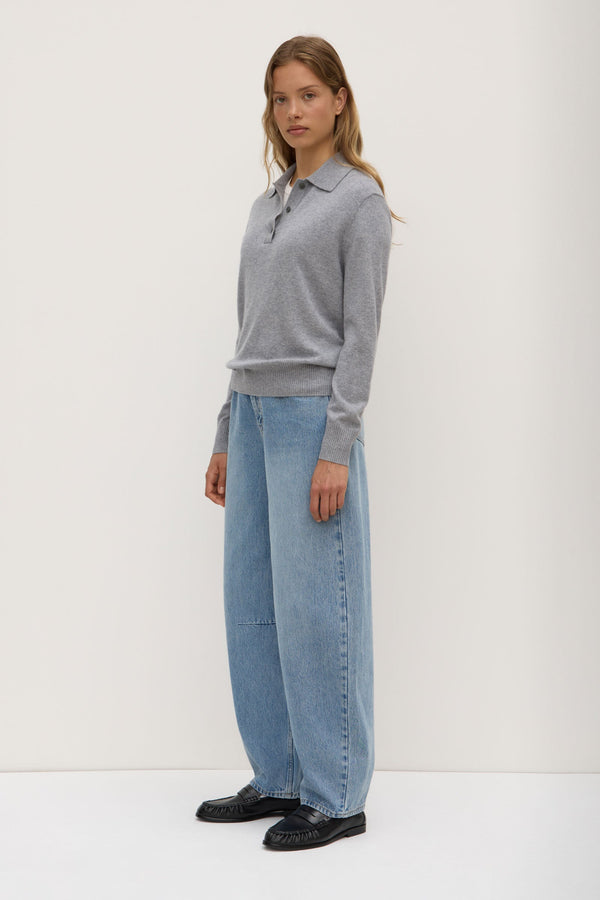 Re-Worn Lara Cashmere Knit Polo