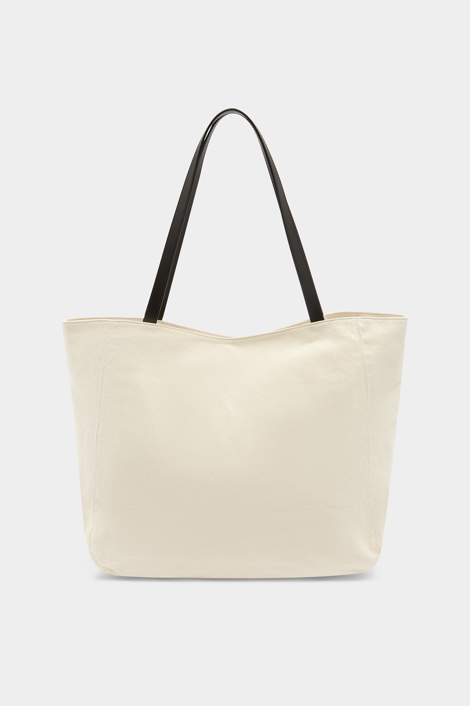 Canvas and clearance leather tote