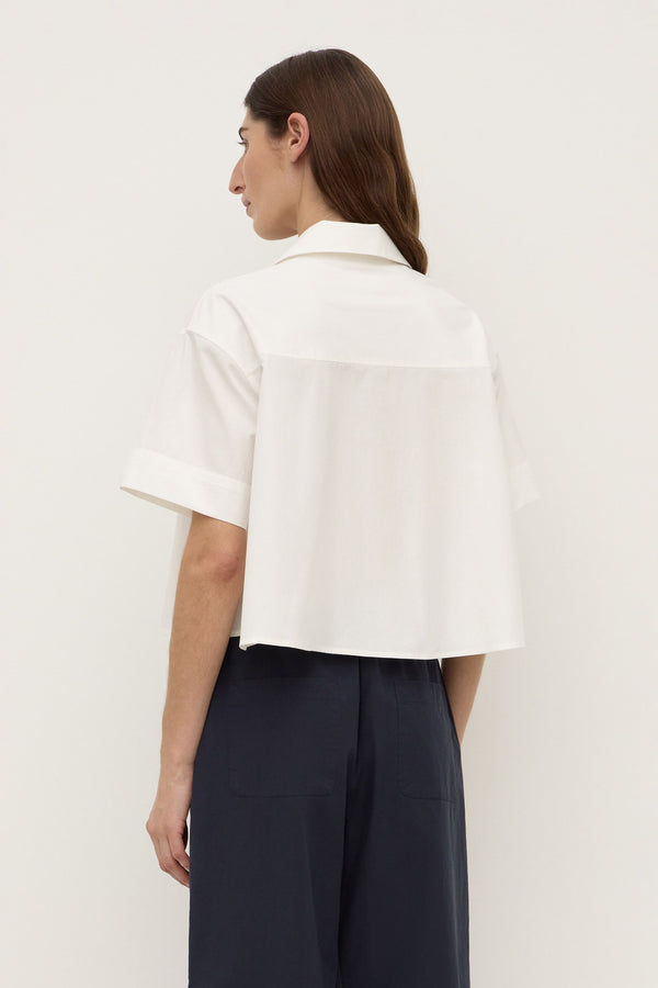 Re-Worn Lima Cropped Shirt