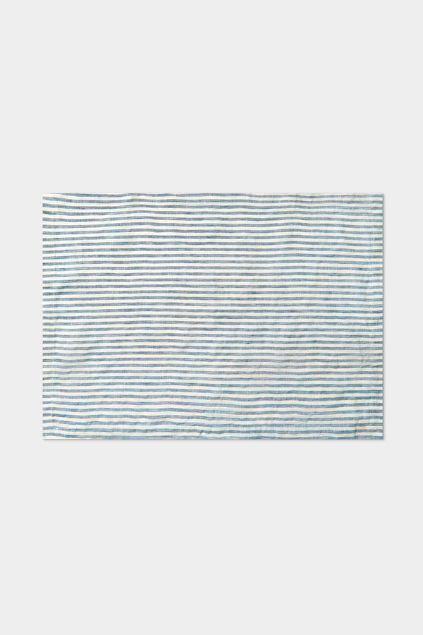 Linen Placemats Ocean Stripe