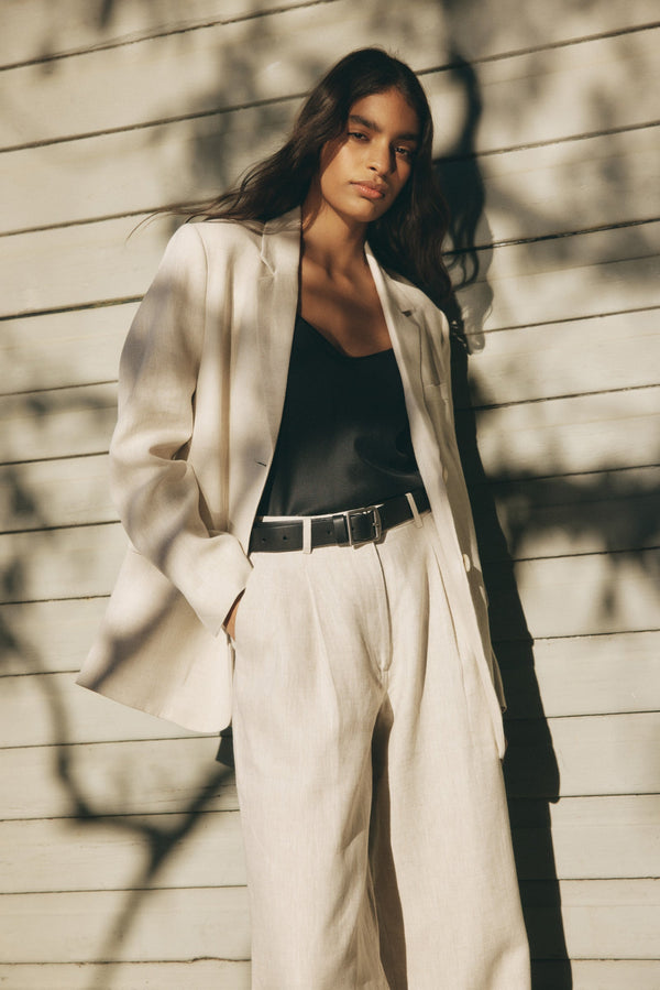 Re-Worn Leila Linen Jacket