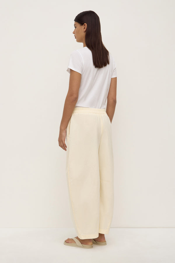 Lola Barrel Pant Butter-5