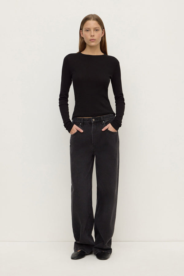 Re-Worn Low Curve Mid Rise Jean