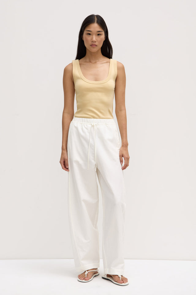LM Poplin Pant in Musk