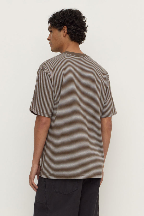 Malone_Stripe_Short_Sleeve_Tee_Bark_White_1513