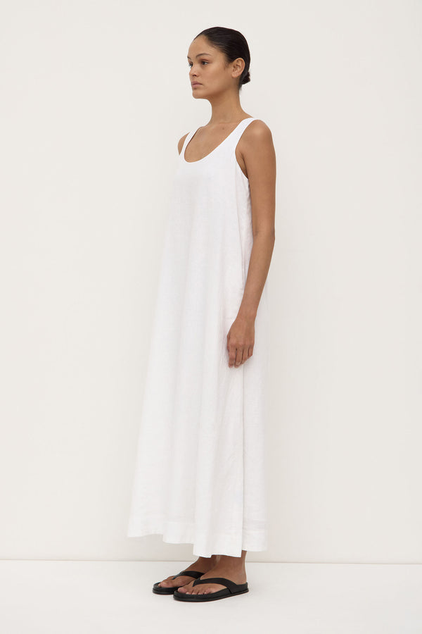 Re-Worn Maree Linen Maxi Dress