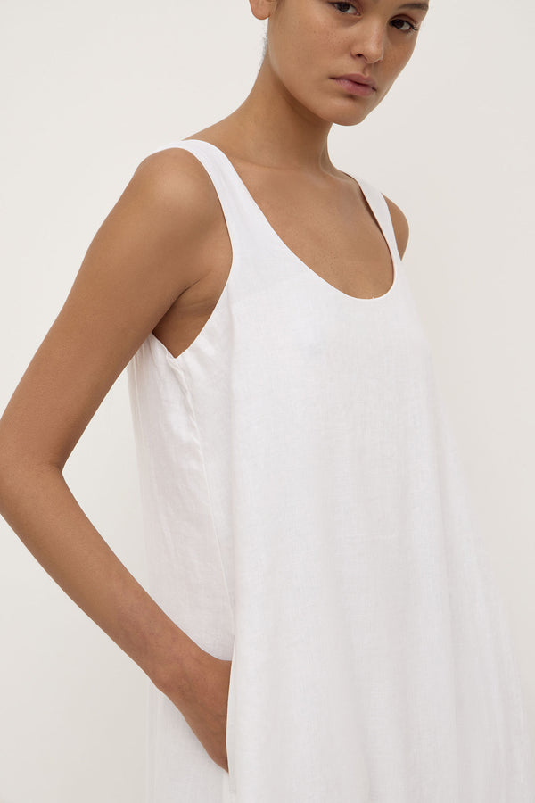 Re-Worn Maree Linen Maxi Dress