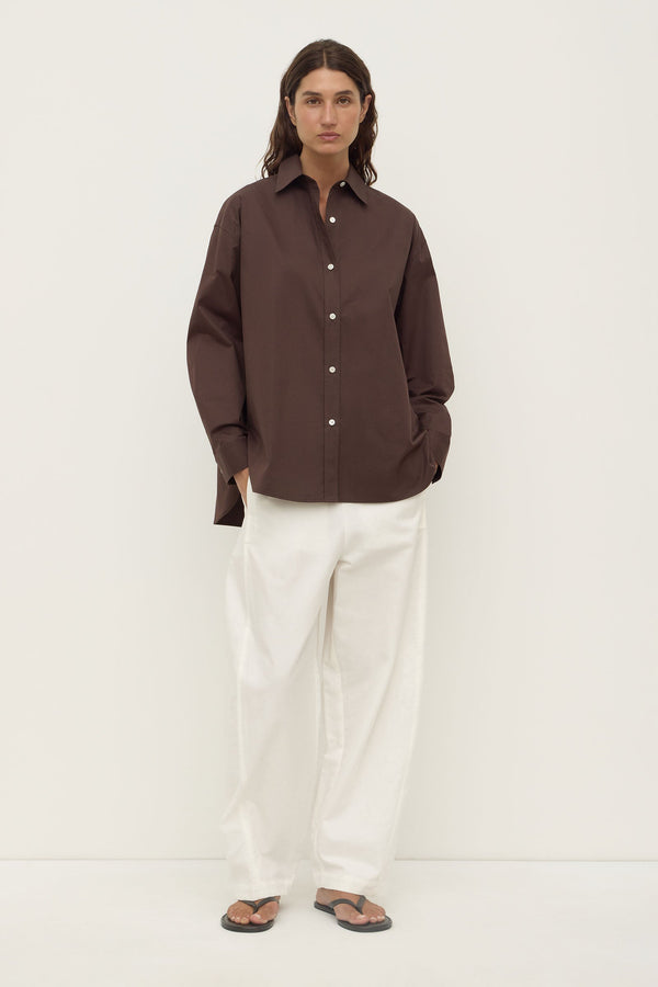 Re-Worn Marigold Poplin Shirt