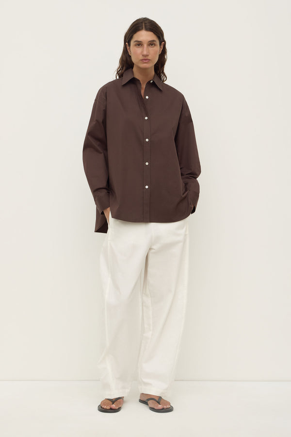 Re-Worn Marigold Poplin Shirt