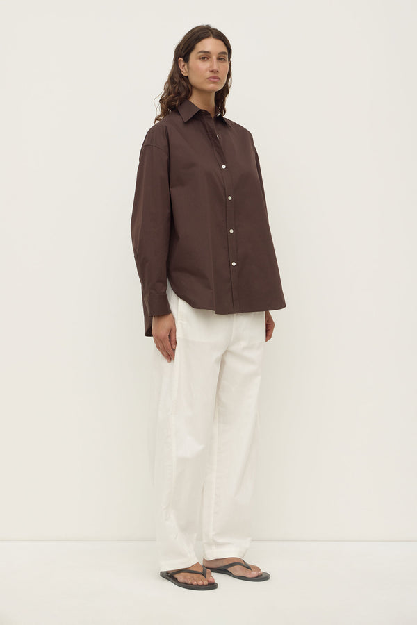 Re-Worn Marigold Poplin Shirt