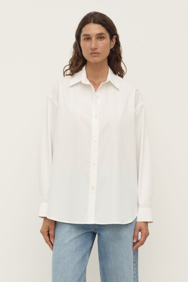 Re-Worn Marigold Poplin Shirt