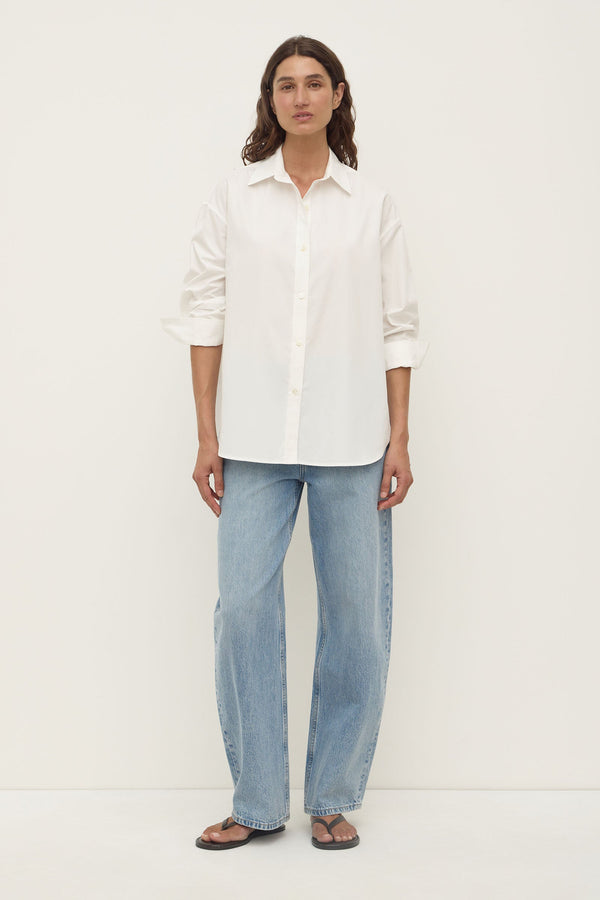 Re-Worn Marigold Poplin Shirt