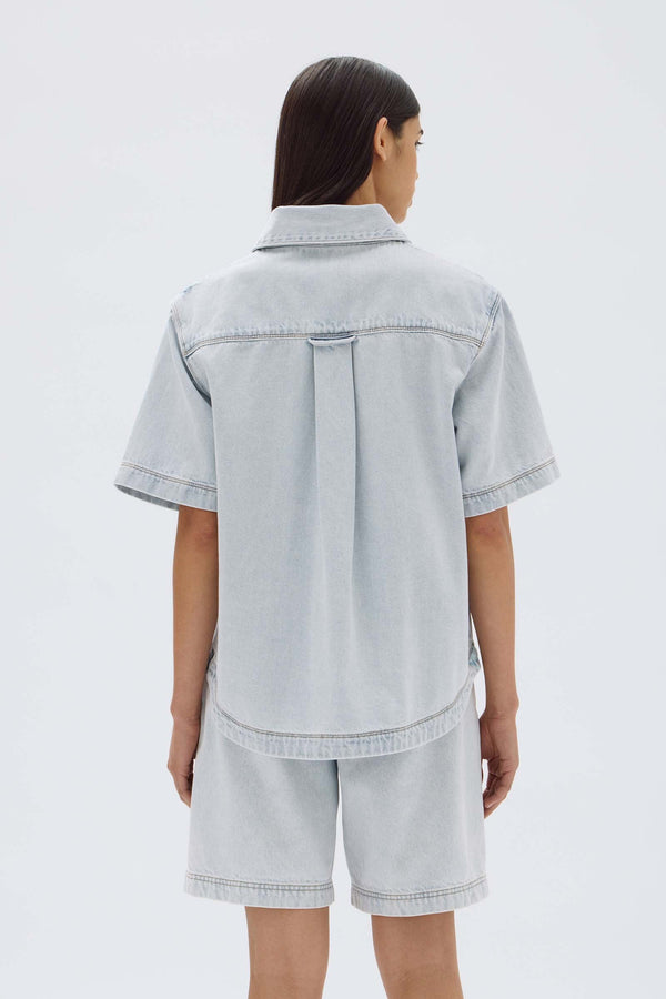Re-Worn Marlow Boxy Denim Shirt
