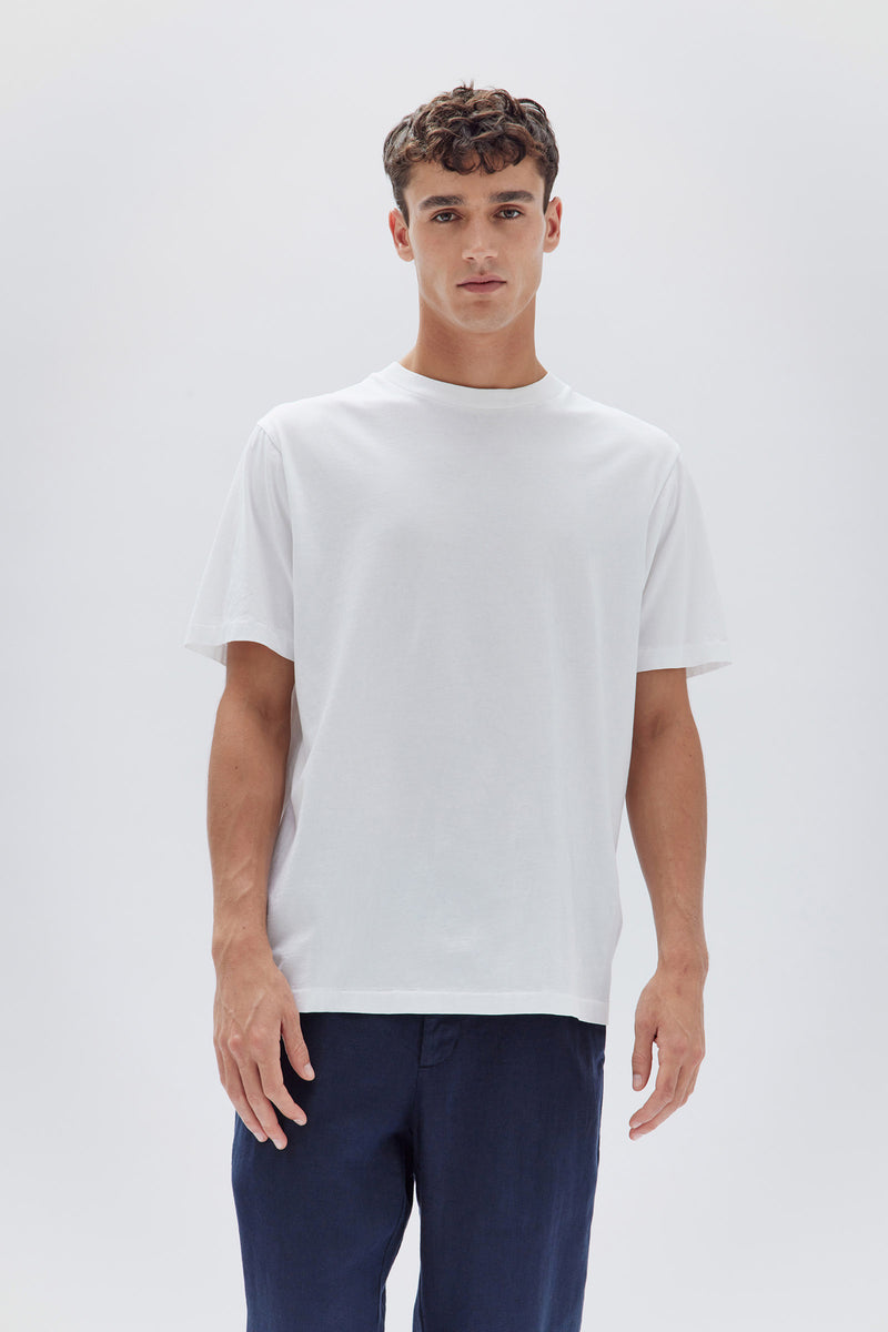 Mens Kylo Organic Tee White | Assembly Label