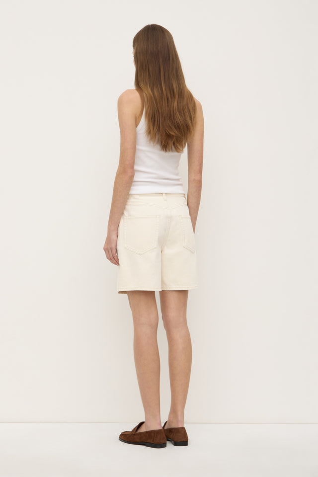 Wrangler - Pantalón Corto De Mezclilla Clásico De Tiro Medio Para Mujer, Coconut, 0