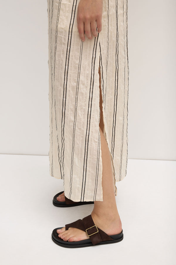 Milos Stripe Maxi Dress