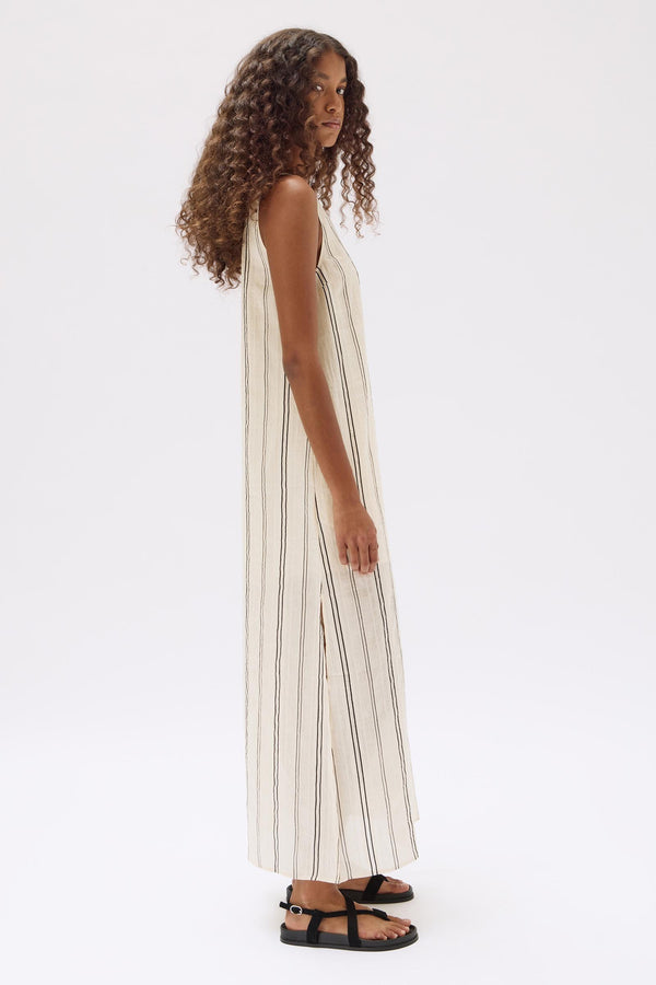 Milos Stripe Maxi Dress