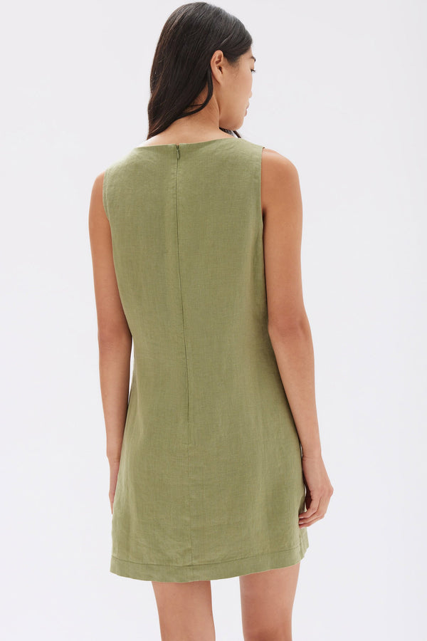 Nadine Linen Mini Dress