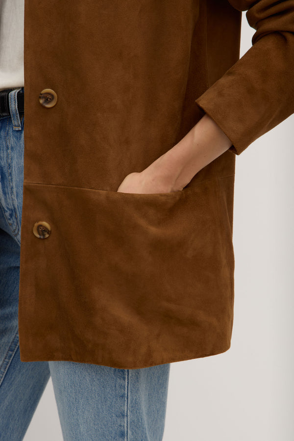 Naomi Suede Jacket