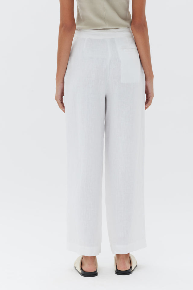 Neva Linen Pant White | Assembly Label Womens Pants
