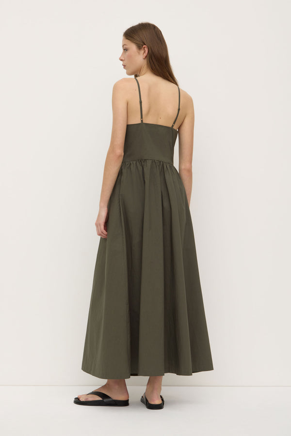 Re-Worn Womens Posie Midi Dress